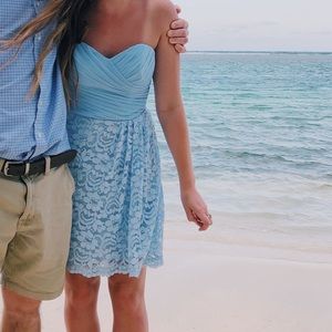 Short bridesmaid dress